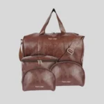 Premium Leather 7-Piece Travel Bag Set - Image 2