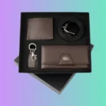 4-in-1 PU Leather Corporate Gift Set - Image 2