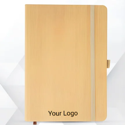 Custom Premium Elastic Executive Notebook with Pen Holder